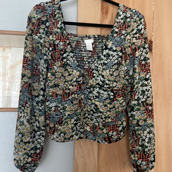 Gorgeous Vintage Floral Bohemian H&M Blouse - Sz. Small. *EUC*! - Picture 5 of 7